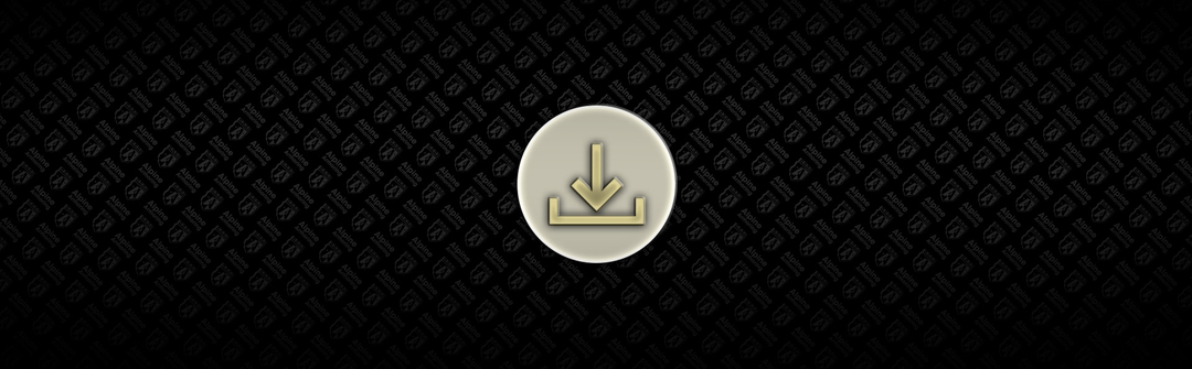 Download icon with graphic of arrow pointing down.